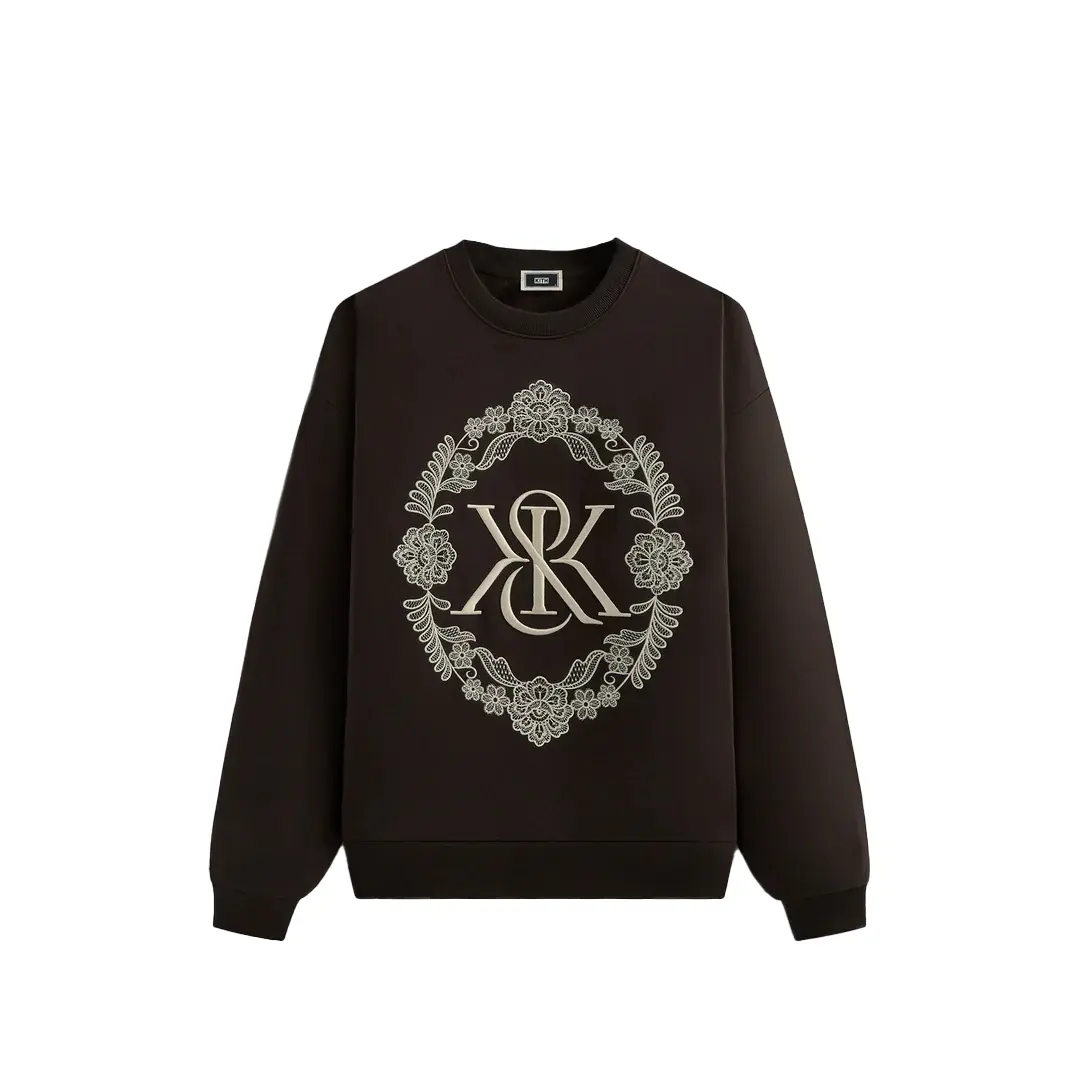 Свитшот с цветочным кружевом и круглым вырезом KITH, Dark Umber
Свитшот с цветочным кружевом и круглым вырезом KITH, Dark Umber