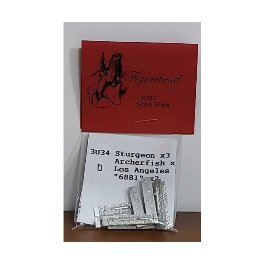 Осетр 1966 г., рыба-лучник 1971 г., Лос-Анджелес 1976 г. и «6881» 1988 г., Figurehead Ships - WWII Ships - US Navy (1:6000) (Noble Miniatures)
Осетр 1966 г., рыба-лучник 1971 г., Лос-Анджелес 1976 г. и «6881» 1988 г., Figurehead Ships - WWII Ships - US Navy (1:6000) (Noble Miniatures)