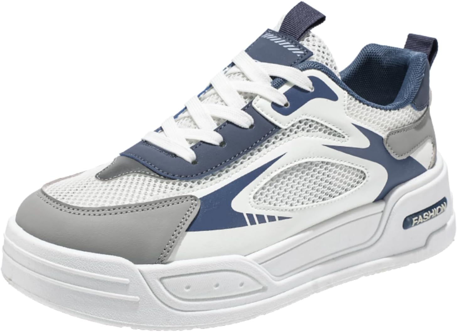 Мужские кроссовки белого/красного/синего цвета с контрастными вставками, стильные повседневные шнуровки с дышащей сеткой Aokisx
Мужские кроссовки белого/красного/синего цвета с контрастными вставками, стильные повседневные шнуровки с дышащей сеткой Aokisx