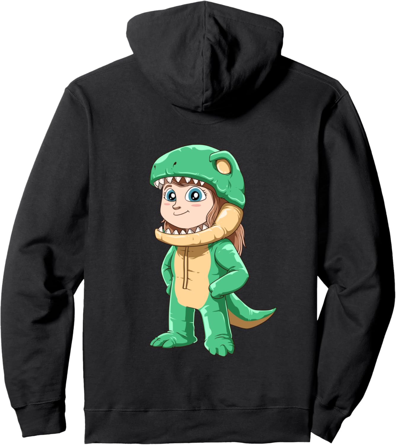 Милая и забавная толстовка с изображением девушки-тираннозавра Manga Girl Anime Girl As T-Rex Hoodie, черный
Милая и забавная толстовка с изображением девушки-тираннозавра Manga Girl Anime Girl As T-Rex Hoodie, черный