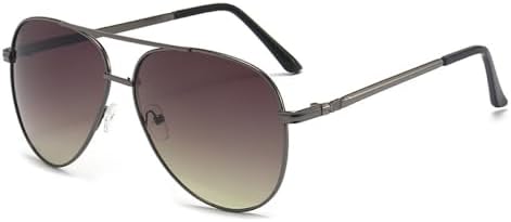 Модные солнцезащитные очки 2027 года для женщин и мужчин, с градиентными линзами, металлической оправой, для пляжа и вождения, защита от УФ-излучения UV400 MTZJH, Gray Green
Модные солнцезащитные очки 2027 года для женщин и мужчин, с градиентными линзами, металлической оправой, для пляжа и вождения, защита от УФ-излучения UV400 MTZJH, Gray Green