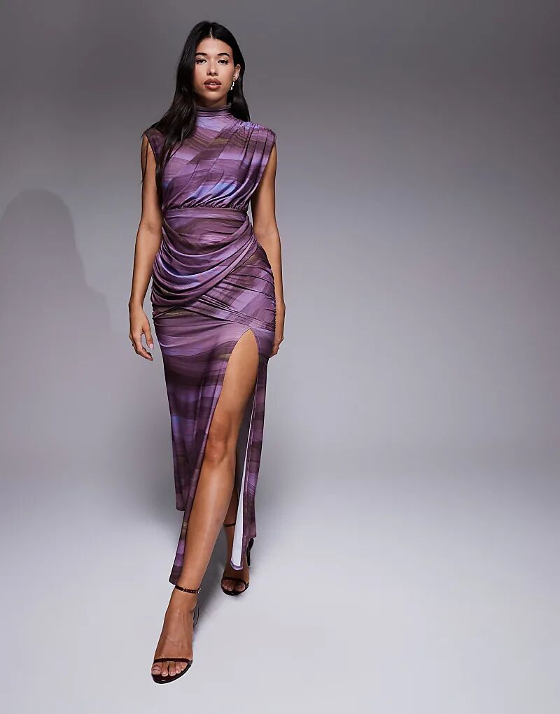 Платье макси ASOS DESIGN с принтом, драпировкой и рукавами-крылышками с мраморным принтом
Платье макси ASOS DESIGN с принтом, драпировкой и рукавами-крылышками с мраморным принтом