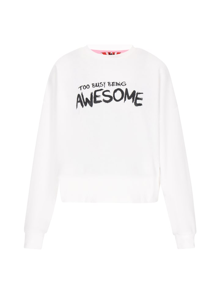 Толстовка myMo ROCKS, белый 
Толстовка myMo ROCKS, белый