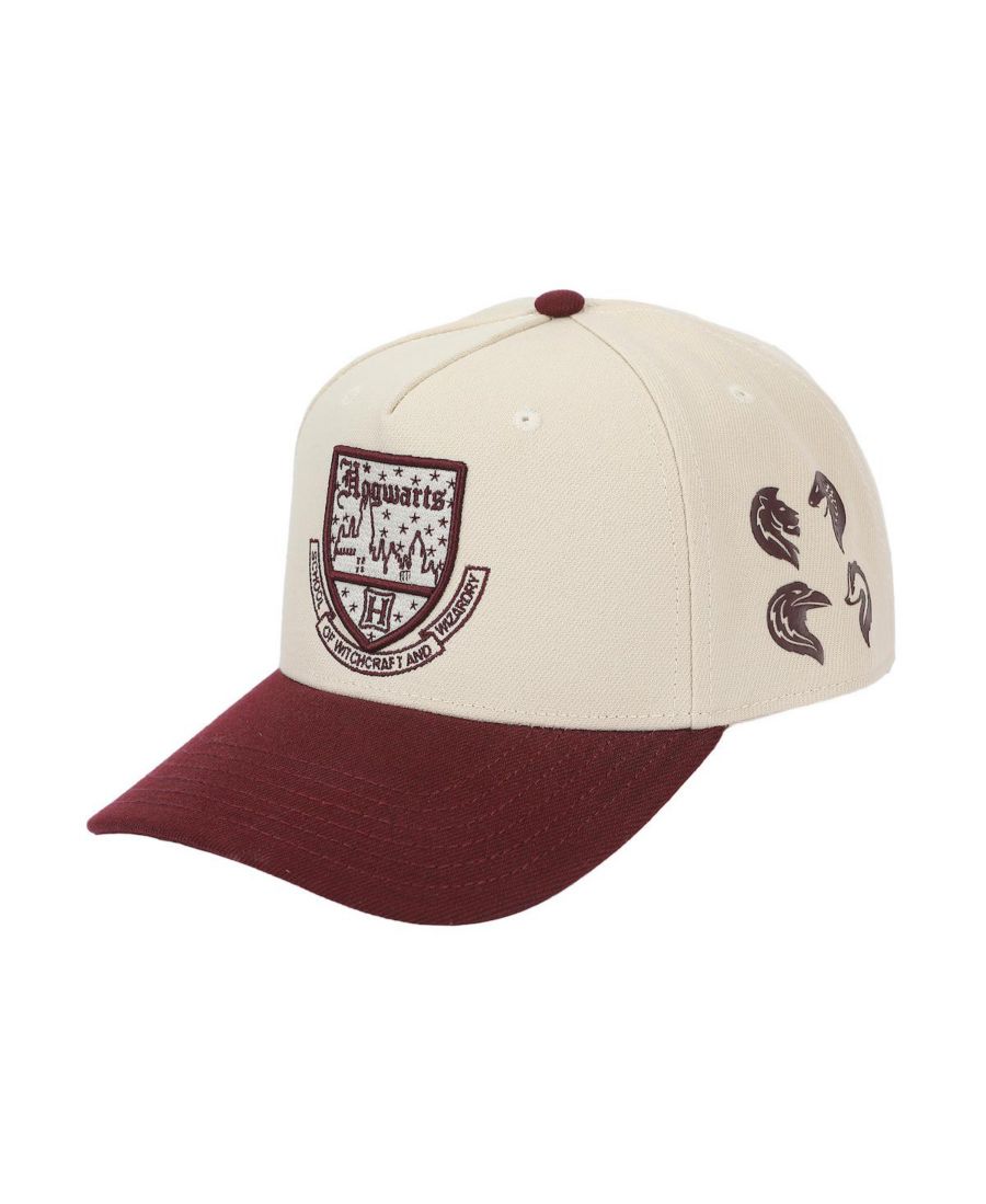 Мужская бейсболка с А-образным вырезом из белой поливровой шерсти в виде замка Хогвартс Harry Potter, Off-white
Мужская бейсболка с А-образным вырезом из белой поливровой шерсти в виде замка Хогвартс Harry Potter, Off-white