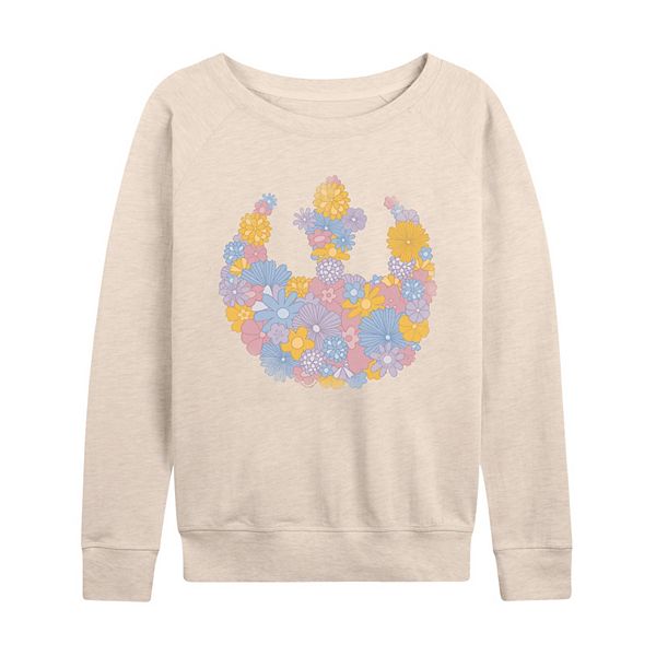 Женская футболка с длинным рукавом Rebel Spring Flowers Logo French Terry Star Wars
Женская футболка с длинным рукавом Rebel Spring Flowers Logo French Terry Star Wars
