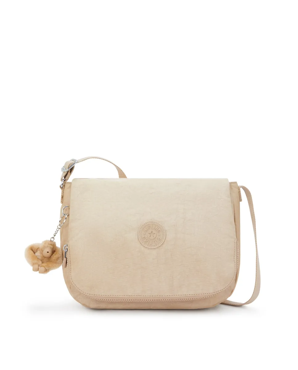 Средняя женская сумка через плечо с клапаном и кольцом для ключей Kipling, бежевый
Средняя женская сумка через плечо с клапаном и кольцом для ключей Kipling, бежевый