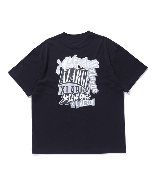 XLARGE Футболка с коротким рукавом, принт с логотипами, X-Large, черный
XLARGE Футболка с коротким рукавом, принт с логотипами, X-Large, черный