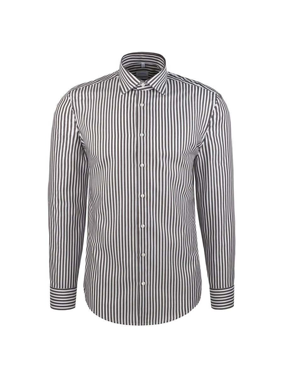 Рубашка Slim Fit на пуговицах SEIDENSTICKER, черный
Рубашка Slim Fit на пуговицах SEIDENSTICKER, черный