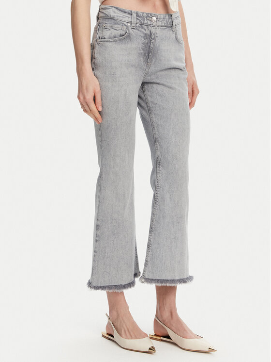 Джинсы клеш Fcrop 2513181114 Marella, серый 
Джинсы клеш Fcrop 2513181114 Marella, серый