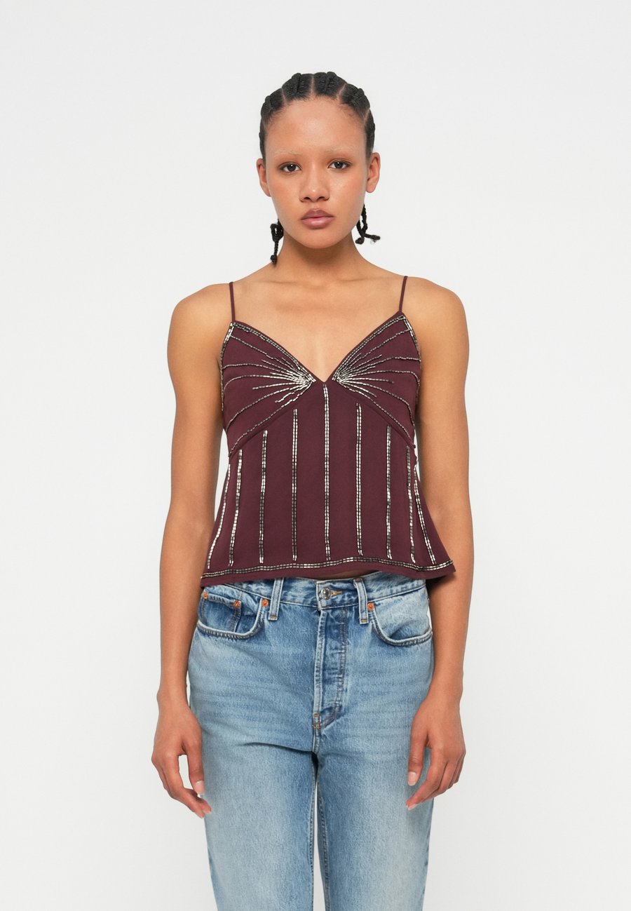 Топ Abercrombie & Fitch BARE BEADED , Bordeaux
Топ Abercrombie & Fitch BARE BEADED , Bordeaux