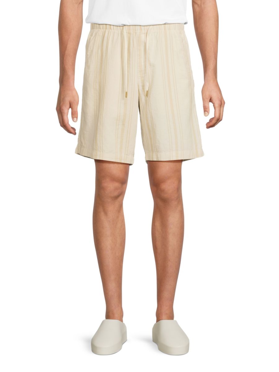 Полосатые хлопковые шорты Miles Blend, цвет Antique Brown
Полосатые хлопковые шорты Miles Blend, цвет Antique Brown