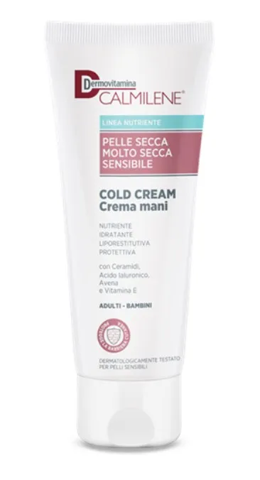 Dermovitamina Calmilene Cold Cream Hand Cream 75 мл Питательный и увлажняющий крем для рук
Dermovitamina Calmilene Cold Cream Hand Cream 75 мл Питательный и увлажняющий крем для рук