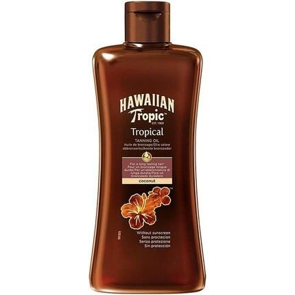 Тропическое масло для загара с кокосом 200мл, Hawaiian Tropic
Тропическое масло для загара с кокосом 200мл, Hawaiian Tropic