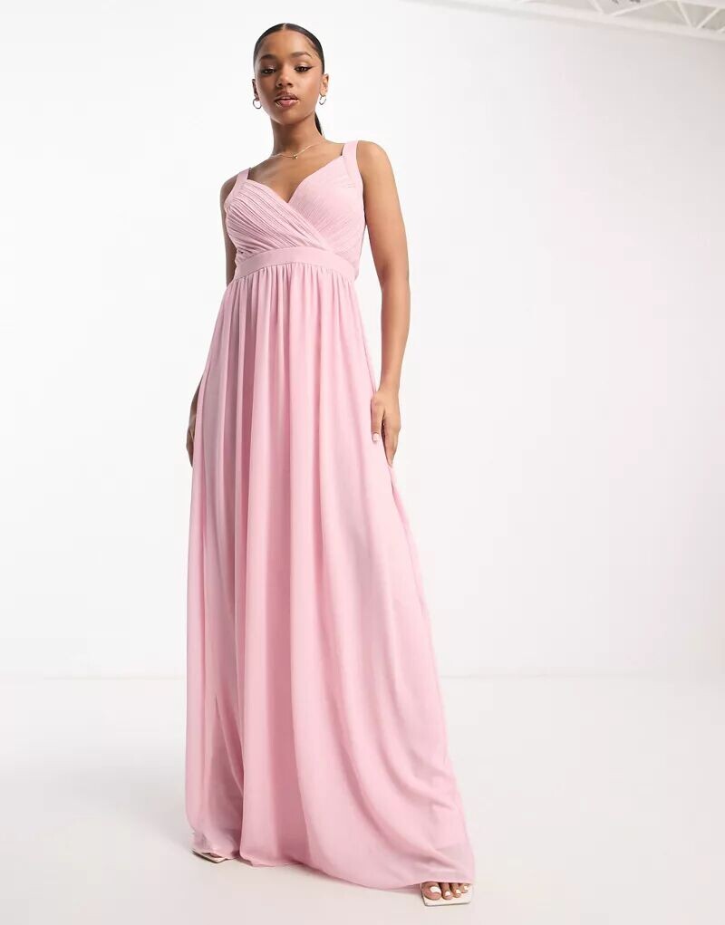 Бледно-розовое платье макси для подружек невесты с кружевной спинкой TFNC Bridesmaid, Белый, Бледно-розовое платье макси для подружек невесты с кружевной спинкой TFNC Bridesmaid
Бледно-розовое платье макси для подружек невесты с кружевной спинкой TFNC Bridesmaid, Белый, Бледно-розовое платье макси для подружек невесты с кружевной спинкой TFNC Bridesmaid
