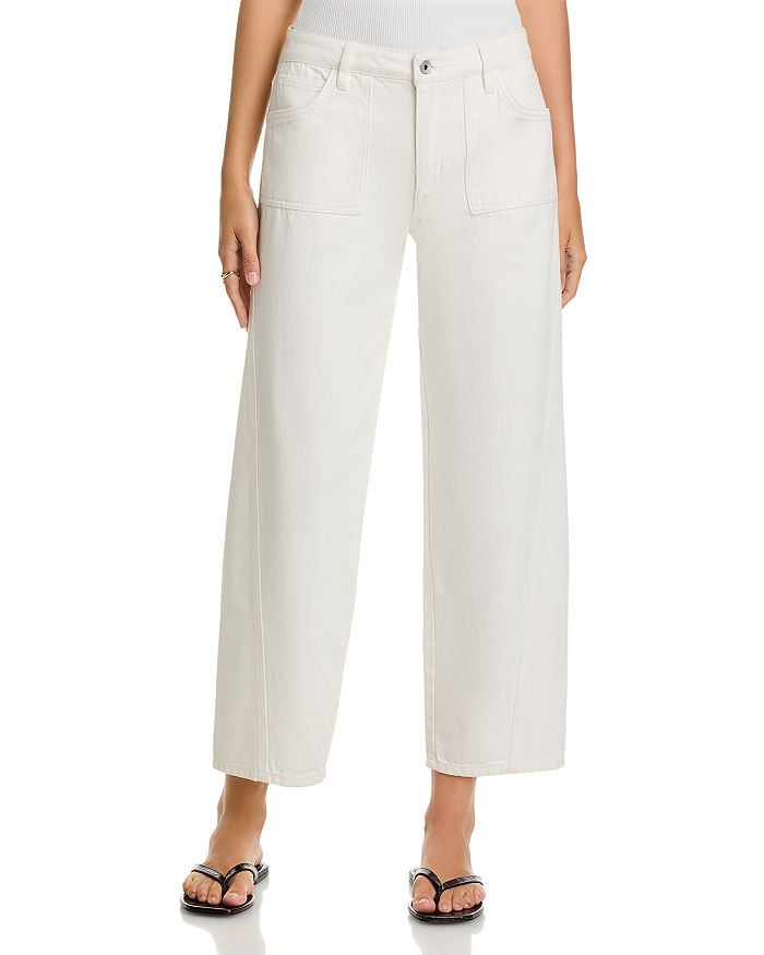 Джинсы District High Rise Column с завышенной талией и укороченным кроем в оттенке Washed Sandstone Sanctuary, коричневый/бежевый 
Джинсы District High Rise Column с завышенной талией и укороченным кроем в оттенке Washed Sandstone Sanctuary, коричневый/бежевый