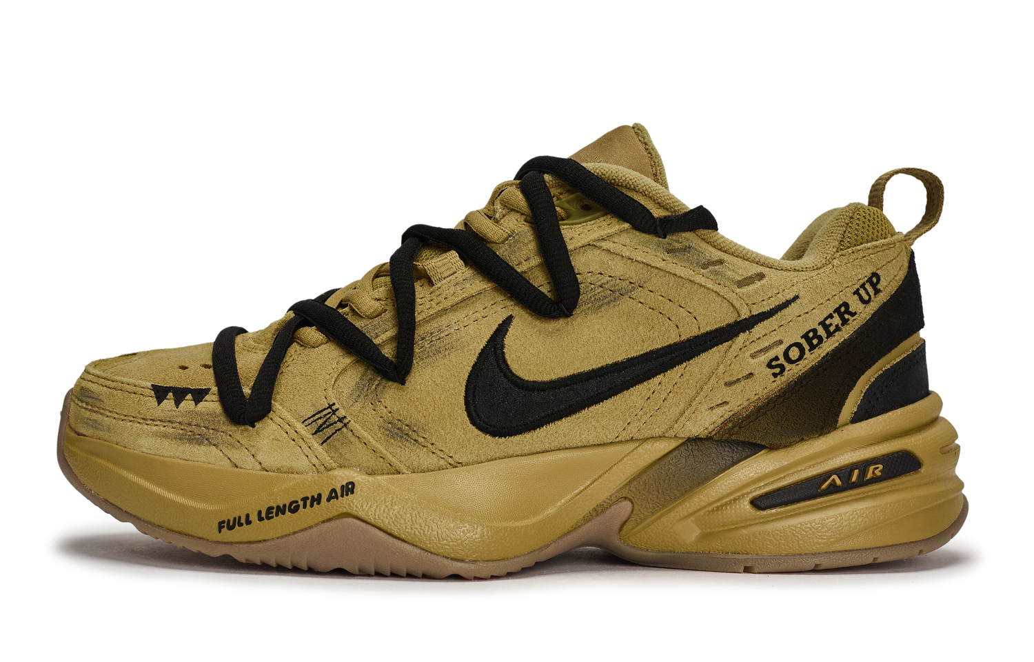 Air Monarch 4 811 Manufacturing, Small Black Thread Low top Chunky Sneakers Unisex Black Brown Nike, черный коричневый
Air Monarch 4 811 Manufacturing, Small Black Thread Low top Chunky Sneakers Unisex Black Brown Nike, черный коричневый