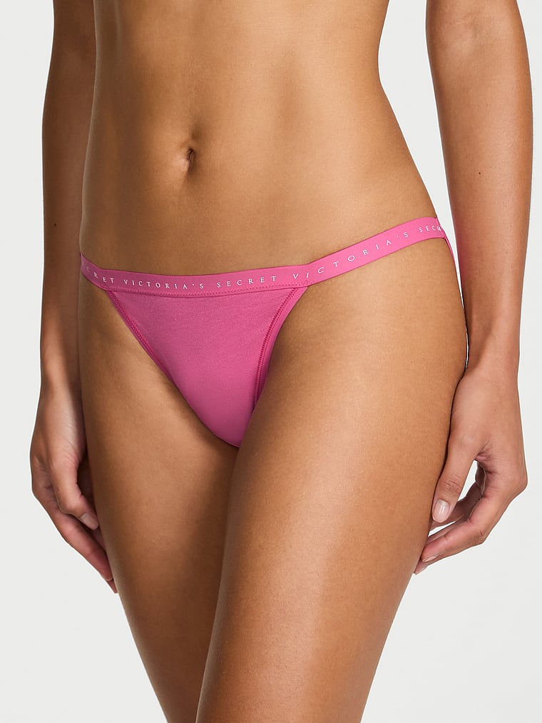 Трусики-Бикини из эластичного хлопка-стринги Victoria'S Secret, smooth rose garden pink
Трусики-Бикини из эластичного хлопка-стринги Victoria'S Secret, smooth rose garden pink