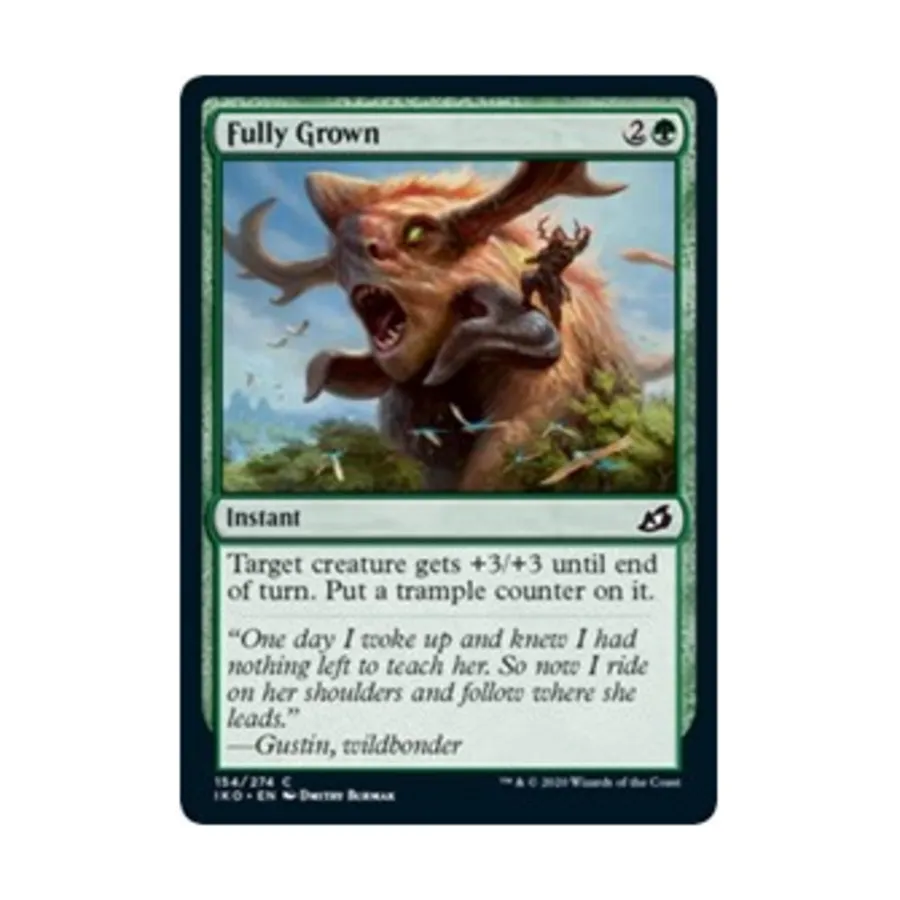 CCG Полностью взрослый (С), MTG - Ikoria - Lair of Behemoths
CCG Полностью взрослый (С), MTG - Ikoria - Lair of Behemoths