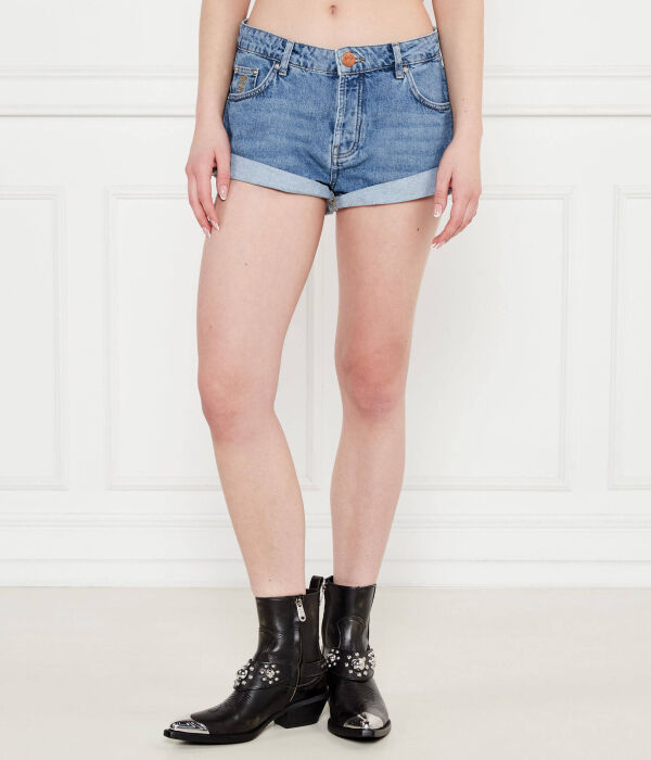 Джинсовые шорты бандит Loose fit One Teaspoon, синий
Джинсовые шорты бандит Loose fit One Teaspoon, синий