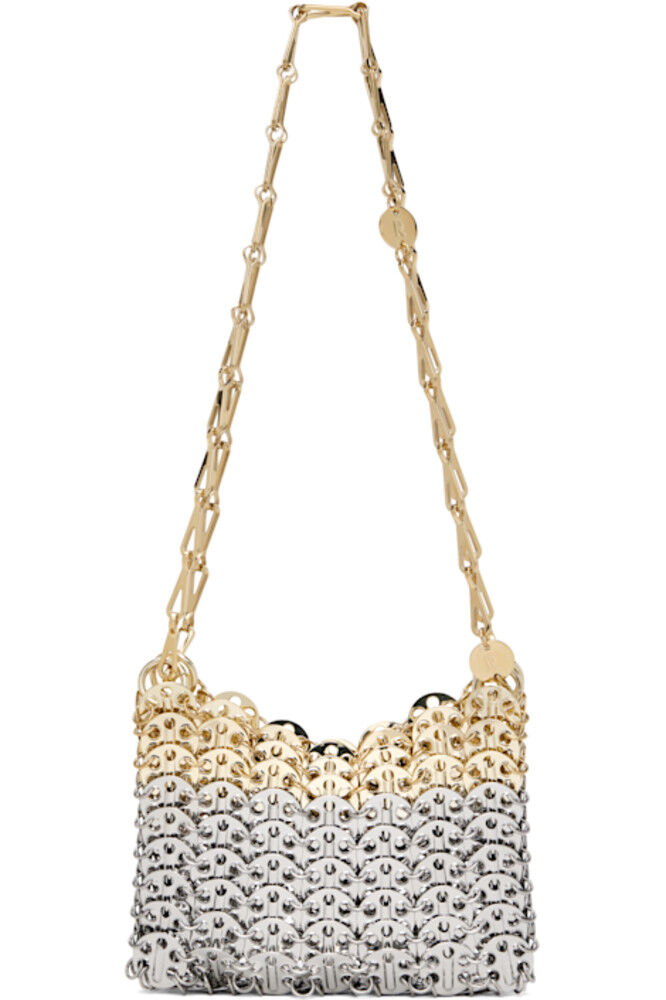 Сумка Skyline Iconic Nano 1969 из серебра и золота Rabanne
Сумка Skyline Iconic Nano 1969 из серебра и золота Rabanne