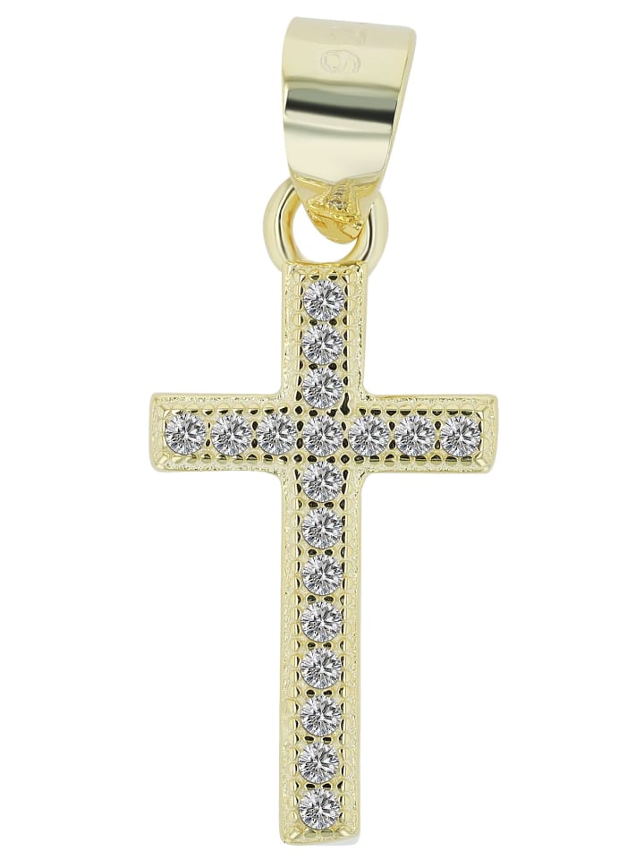 Adeliás Женский кулон - Крест. Кулон в виде креста из серебра 925 пробы с кубическим цирконием в золотой оправе
Adeliás Женский кулон - Крест. Кулон в виде креста из серебра 925 пробы с кубическим цирконием в золотой оправе
