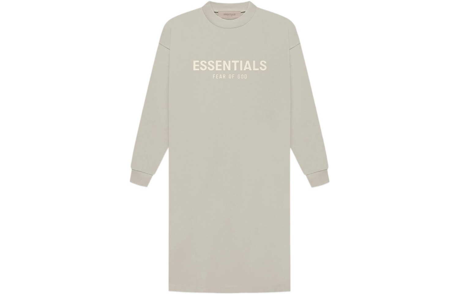 Футболка женская дымчато-серая Fear Of God Essentials 
Футболка женская дымчато-серая Fear Of God Essentials