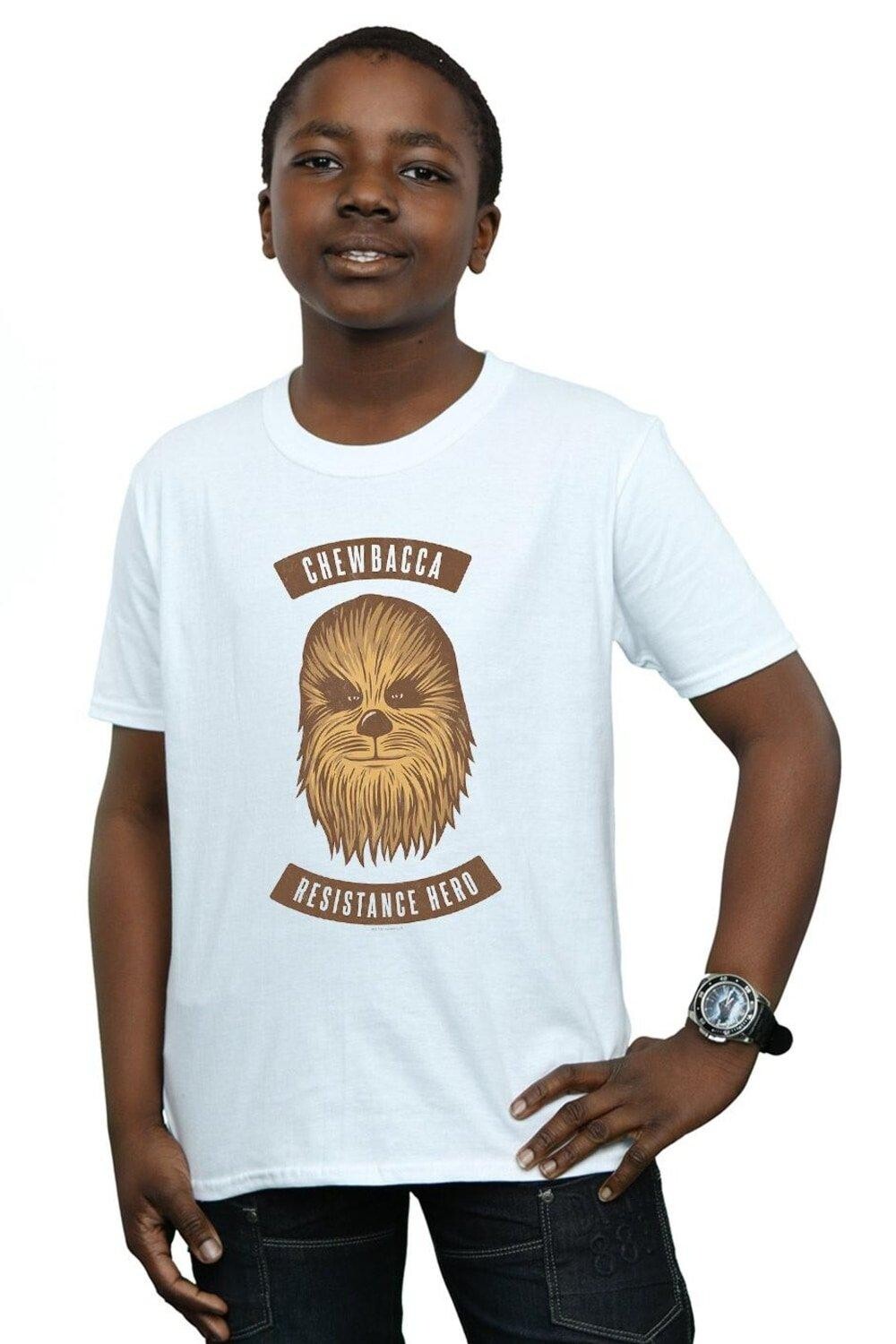 Футболка «Звездные войны: Скайуокер. Восхождение Чубакки», герой сопротивления Star Wars, белый
Футболка «Звездные войны: Скайуокер. Восхождение Чубакки», герой сопротивления Star Wars, белый