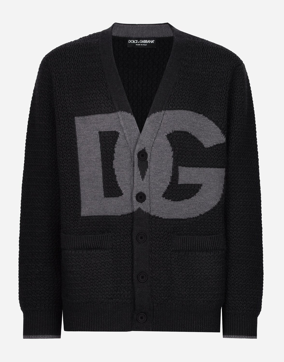 Кардиган из шерсти оверсайз Dolce & Gabbana, серый
Кардиган из шерсти оверсайз Dolce & Gabbana, серый