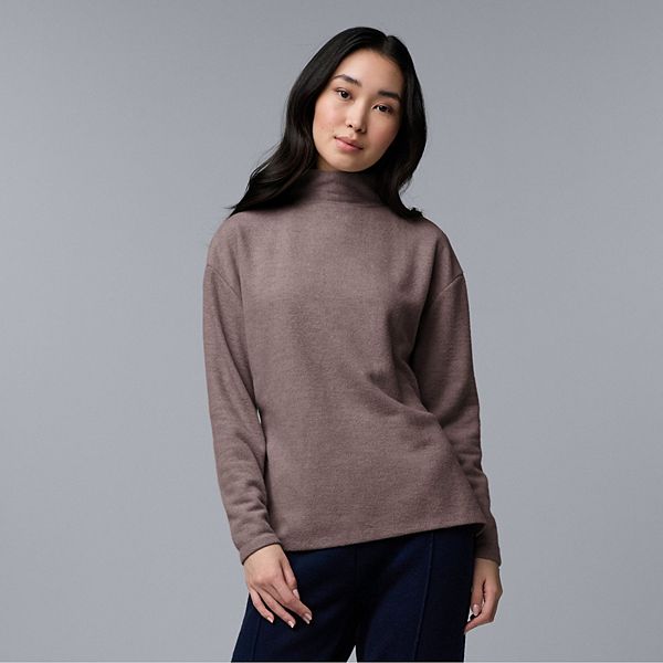 Женский водолазный топ с длинным рукавом Simply Vera Vera Wang, Light Fudge Heather
Женский водолазный топ с длинным рукавом Simply Vera Vera Wang, Light Fudge Heather