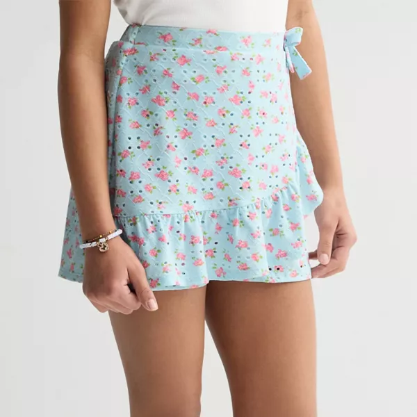 Вязаная юбка-шорты с люверсами для девочек 7-16 лет Mini Society, цвет blue floral
Вязаная юбка-шорты с люверсами для девочек 7-16 лет Mini Society, цвет blue floral