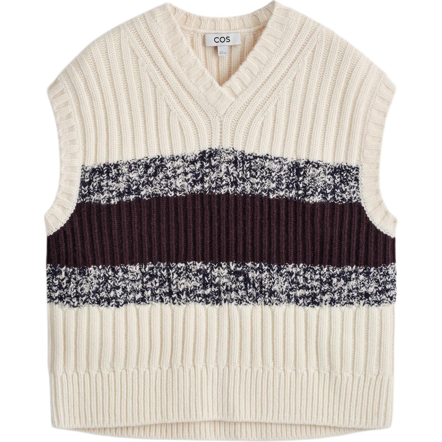 COS Топ-майка женская cream/burgundy
COS Топ-майка женская cream/burgundy