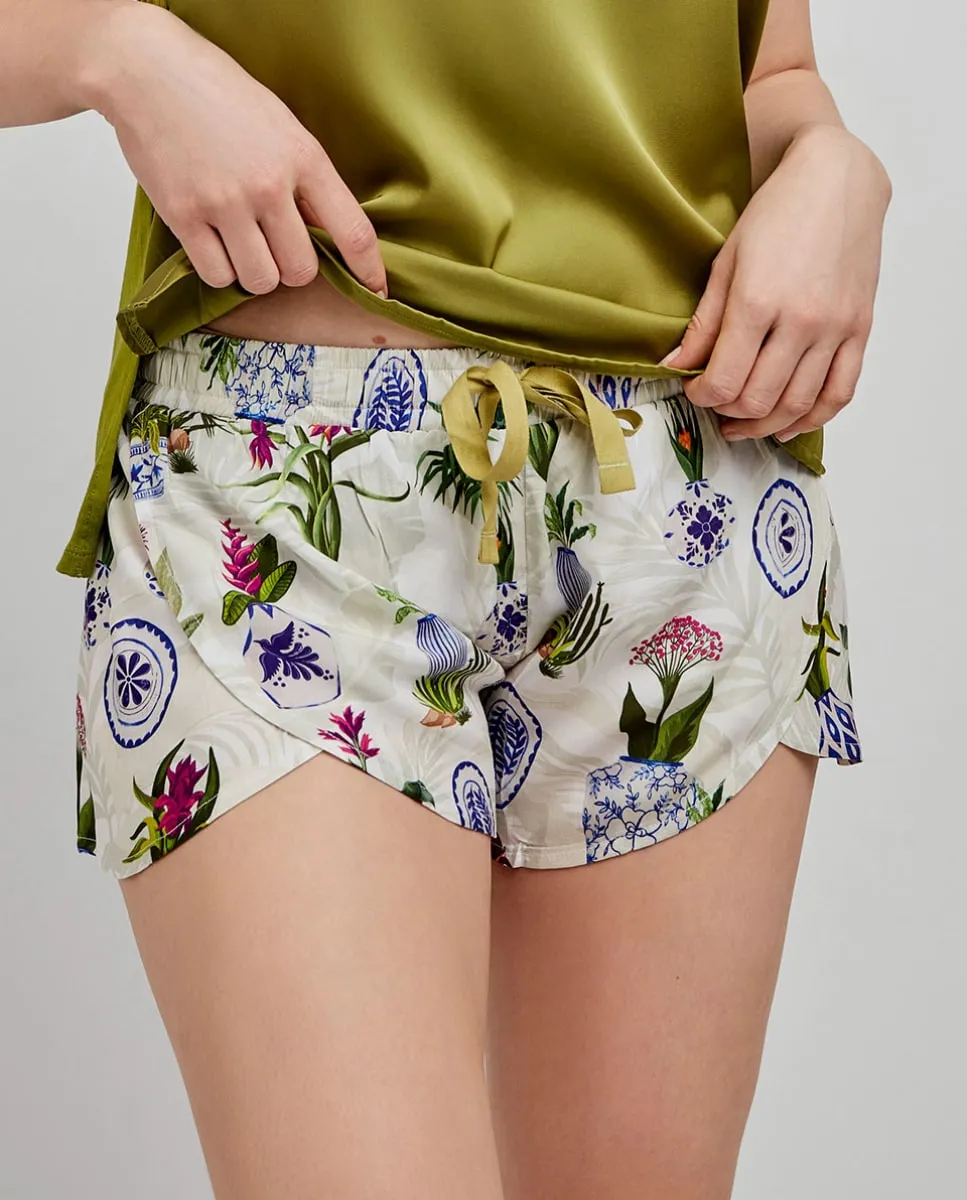 Шорты из ткани с цветочным принтом Gisela, мультиколор
Шорты из ткани с цветочным принтом Gisela, мультиколор