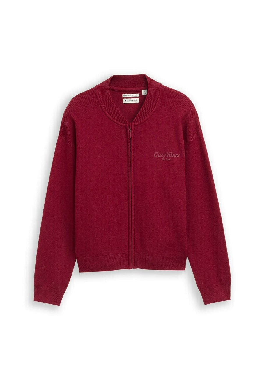 Толстовка TOM TAILOR Zip-up sweatshirt, Beetroot Red/Red
Толстовка TOM TAILOR Zip-up sweatshirt, Beetroot Red/Red