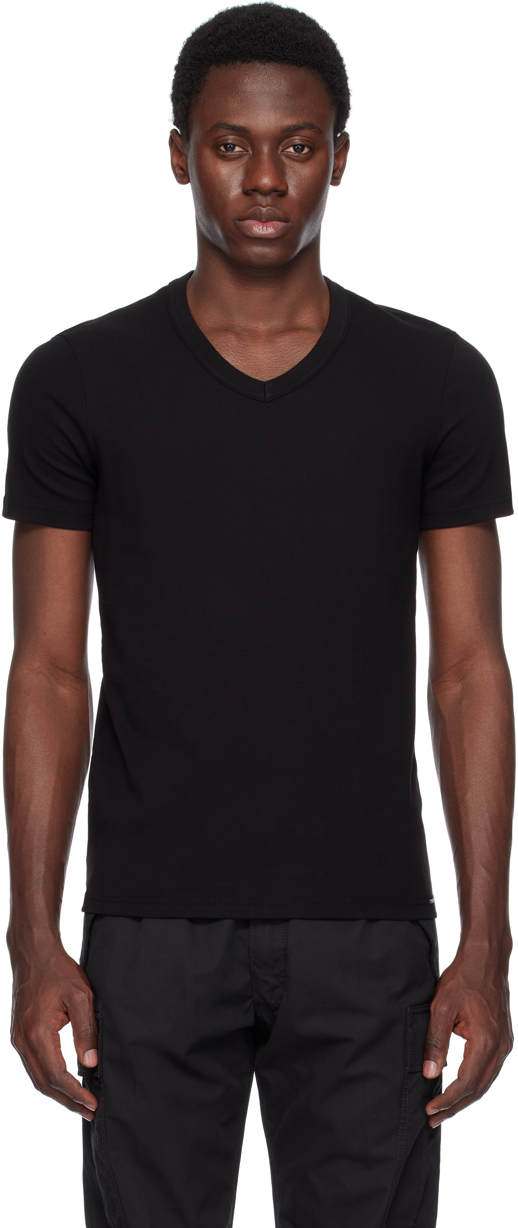 Футболка из хлопкового эластичного джерси TO FORD TOM FORD, черный
Футболка из хлопкового эластичного джерси TO FORD TOM FORD, черный