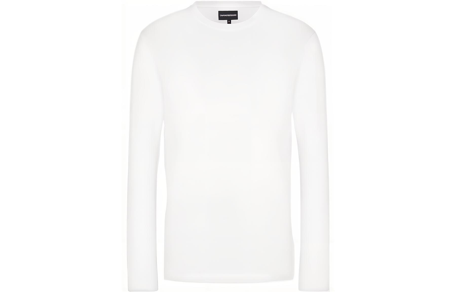 Long Sleeved Crewneck Straight Hem Top EMPORIO ARMANI, белый
Long Sleeved Crewneck Straight Hem Top EMPORIO ARMANI, белый