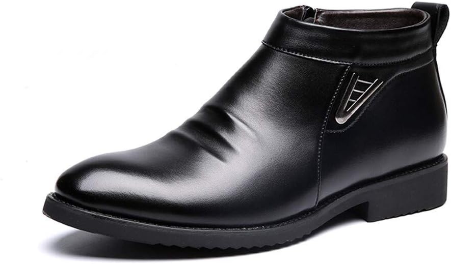 Мужские зимние ботинки Battle Men Vlevet Retro, удобные, с застежкой-молнией, повседневные кожаные зимние ботинки для джентльменов, черный
Мужские зимние ботинки Battle Men Vlevet Retro, удобные, с застежкой-молнией, повседневные кожаные зимние ботинки для джентльменов, черный