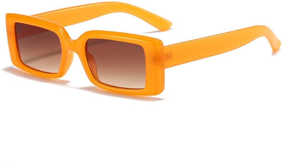 Ретро прямоугольные солнцезащитные очки для женщин, модные, сине-зеленые, мужские солнцезащитные очки с защитой от УФ-излучения UV400 и градиентным переходом цвета LXLHWN, Jelly Orange Tea
Ретро прямоугольные солнцезащитные очки для женщин, модные, сине-зеленые, мужские солнцезащитные очки с защитой от УФ-излучения UV400 и градиентным переходом цвета LXLHWN, Jelly Orange Tea