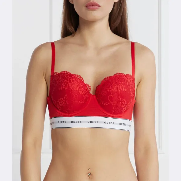 Кружевной бюстгальтер Guess, красный
Кружевной бюстгальтер Guess, красный