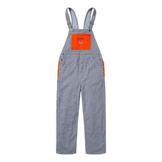 Брюки fw19 week 3 x ben davis overalls crossover gray orange contrasting colors pants Supreme, серый 
Брюки fw19 week 3 x ben davis overalls crossover gray orange contrasting colors pants Supreme, серый