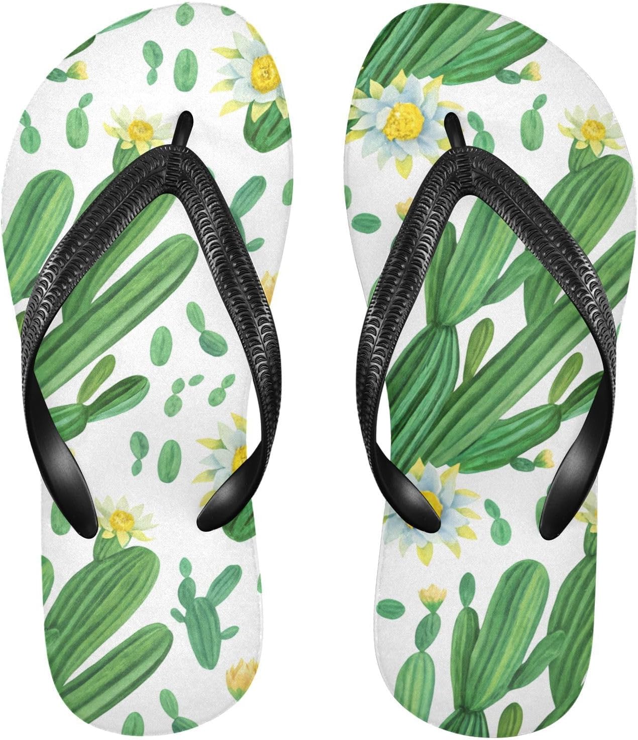 Мужские летние шлепанцы для пляжа с цветочным кактусом, белые, резиновые, противоскользящие, для душа и прогулок Sinestour
Мужские летние шлепанцы для пляжа с цветочным кактусом, белые, резиновые, противоскользящие, для душа и прогулок Sinestour