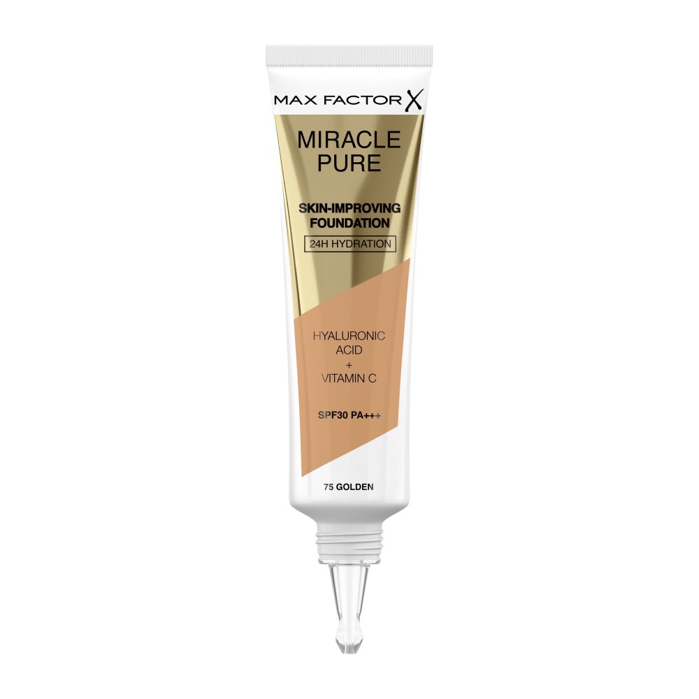 Увлажняющая основа с SPF30 miracle pure skin-improving foundation spf30 Max Factor, цвет nr. 75 golden, 30 мл
Увлажняющая основа с SPF30 miracle pure skin-improving foundation spf30 Max Factor, цвет nr. 75 golden, 30 мл