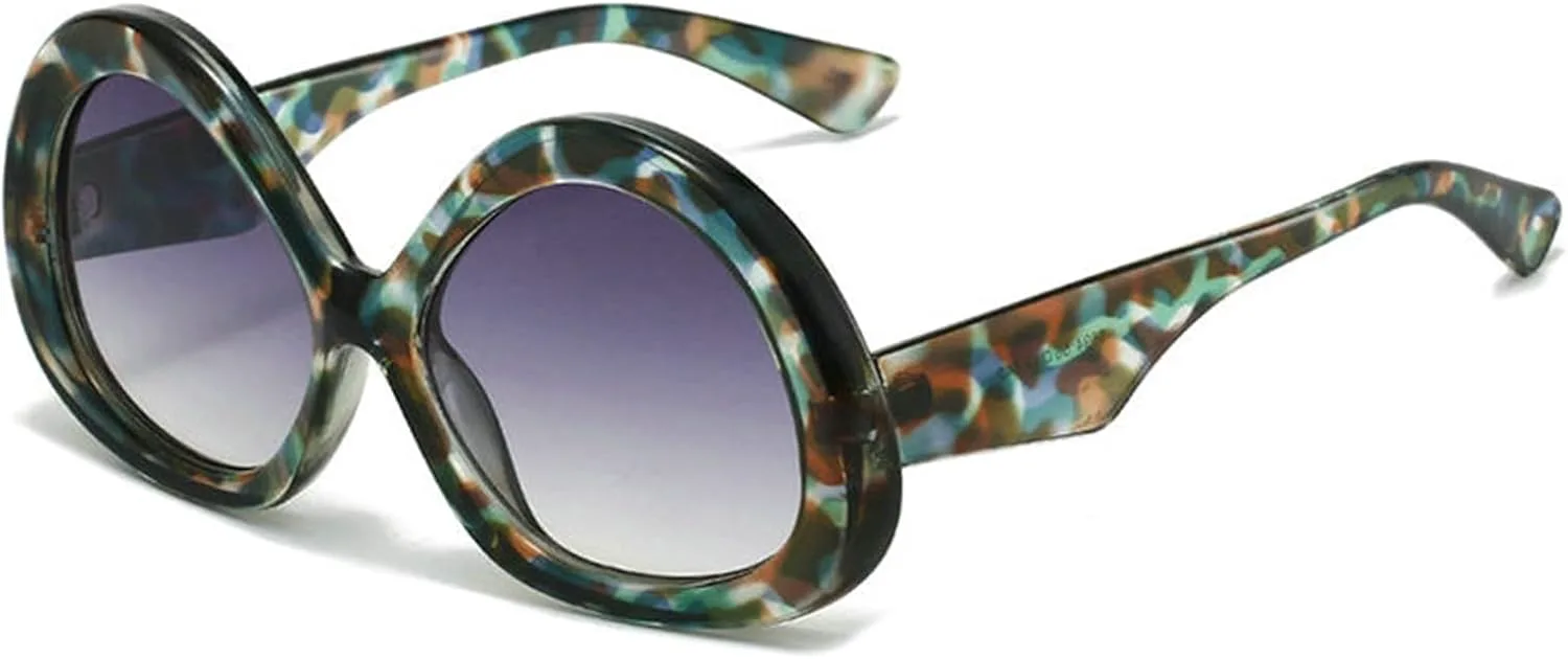 Willochra Модные большие круглые солнцезащитные очки для женщин и мужчин, ретро-очки с градиентным переходом, винтажные женские солнцезащитные очки UV400, C4
Willochra Модные большие круглые солнцезащитные очки для женщин и мужчин, ретро-очки с градиентным переходом, винтажные женские солнцезащитные очки UV400, C4