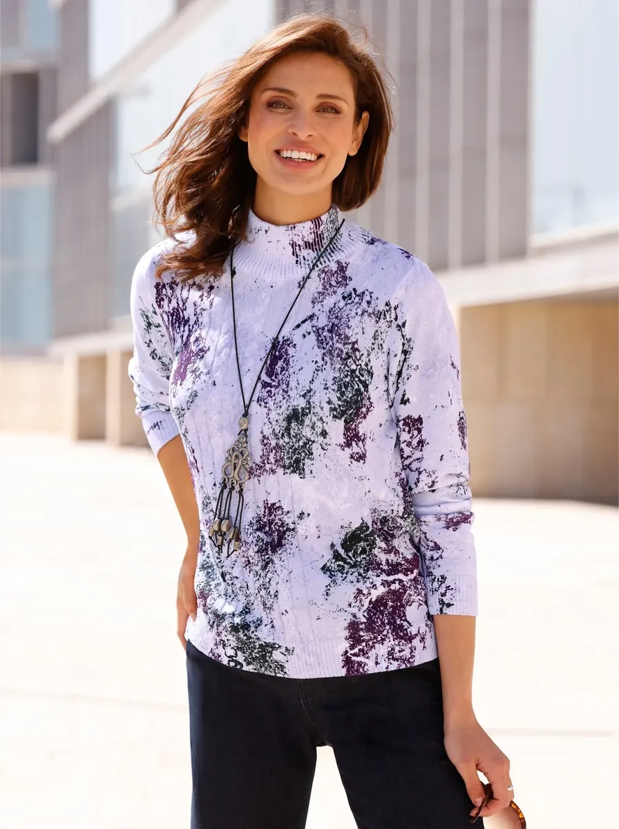 Вдохновение Вязаный свитер "Пуловер" Inspirationen, цвет Flieder-Bedruckt
Вдохновение Вязаный свитер "Пуловер" Inspirationen, цвет Flieder-Bedruckt