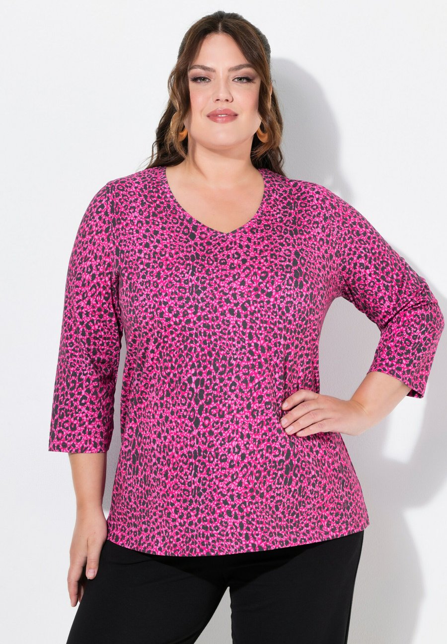 Топ Ulla Popken Long sleeved top, Pink
Топ Ulla Popken Long sleeved top, Pink