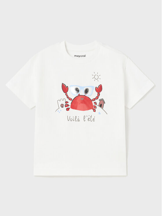 Футболка стандартного кроя Mayoral, белый
Футболка стандартного кроя Mayoral, белый