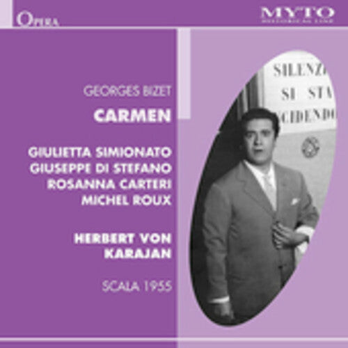 CD диск Bizet / Simionato / Di Stefano / Roux / Karajan: Carmen
CD диск Bizet / Simionato / Di Stefano / Roux / Karajan: Carmen