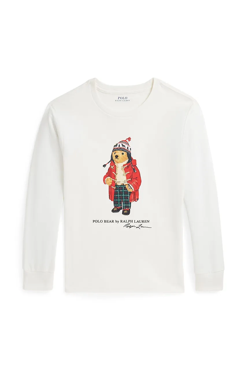 Хлопковая футболка с длинными рукавами для мальчиков и девочек Polo Ralph Lauren, белый
Хлопковая футболка с длинными рукавами для мальчиков и девочек Polo Ralph Lauren, белый