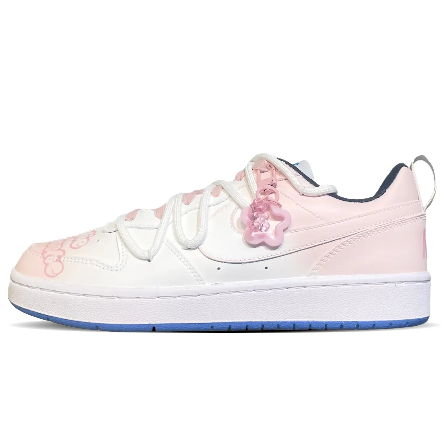 Низкие противоскользящие кроссовки Court Borough для скейтбординга для детей и подростков Nike, розовый 
Низкие противоскользящие кроссовки Court Borough для скейтбординга для детей и подростков Nike, розовый