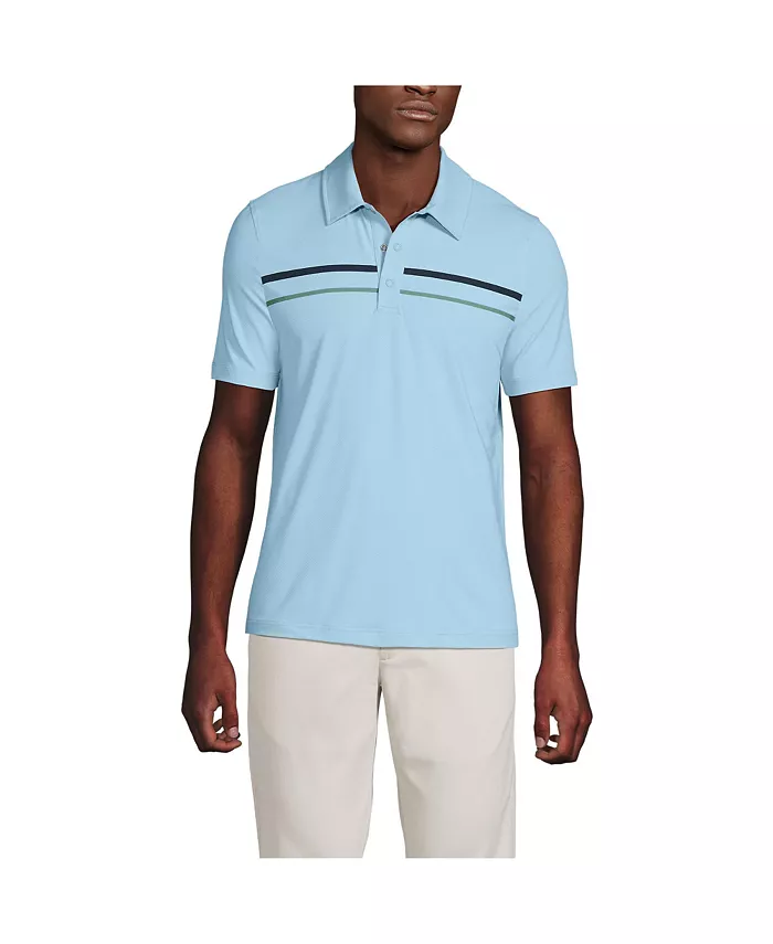 Мужская поло с коротким рукавом и кнопками Performance Snap Lands' End, синий
Мужская поло с коротким рукавом и кнопками Performance Snap Lands' End, синий