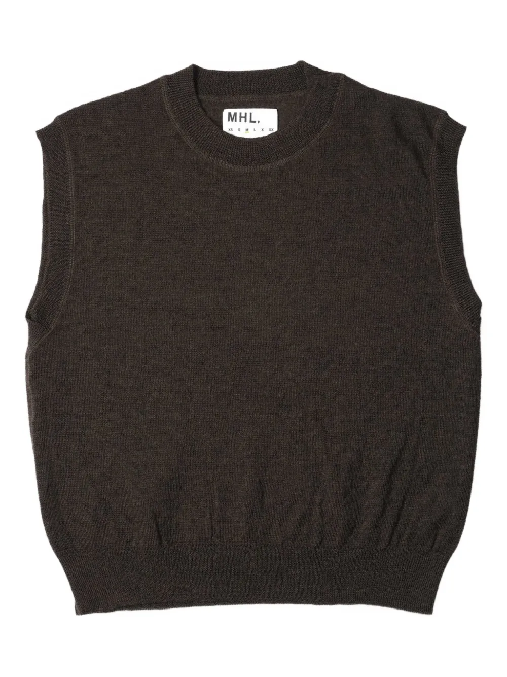 Свитер без рукавов с полосками Mhl By Margaret Howell, коричневый
Свитер без рукавов с полосками Mhl By Margaret Howell, коричневый